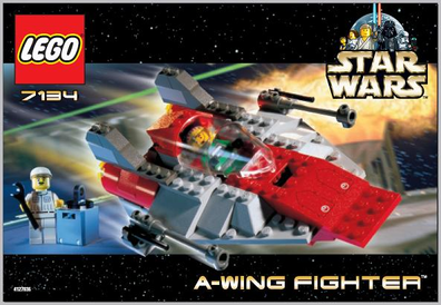 LEGO Set-A-Wing Fighter-Star Wars / Star Wars Episode 4/5/6-7134-1-Creative Brick Builders